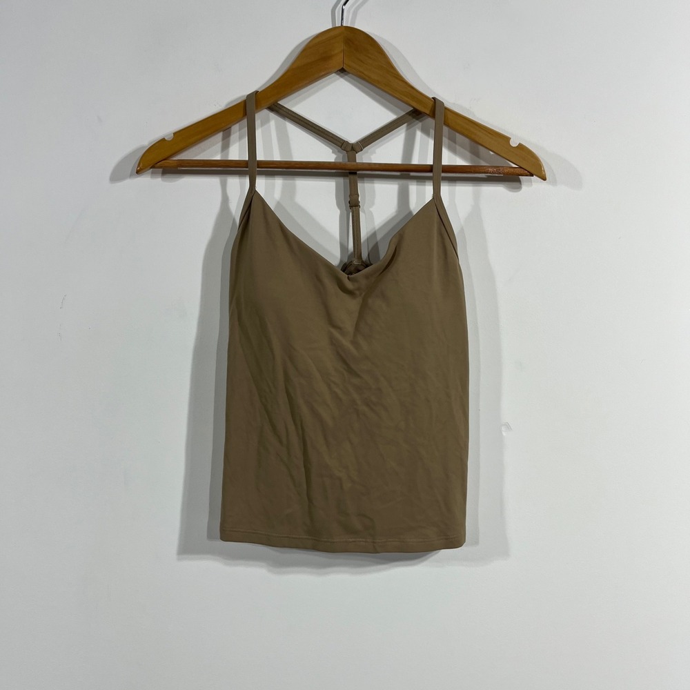 Old Navy Sporty Active StudioSmooth Athleisure Cami Tank Top Neutral XS Brown